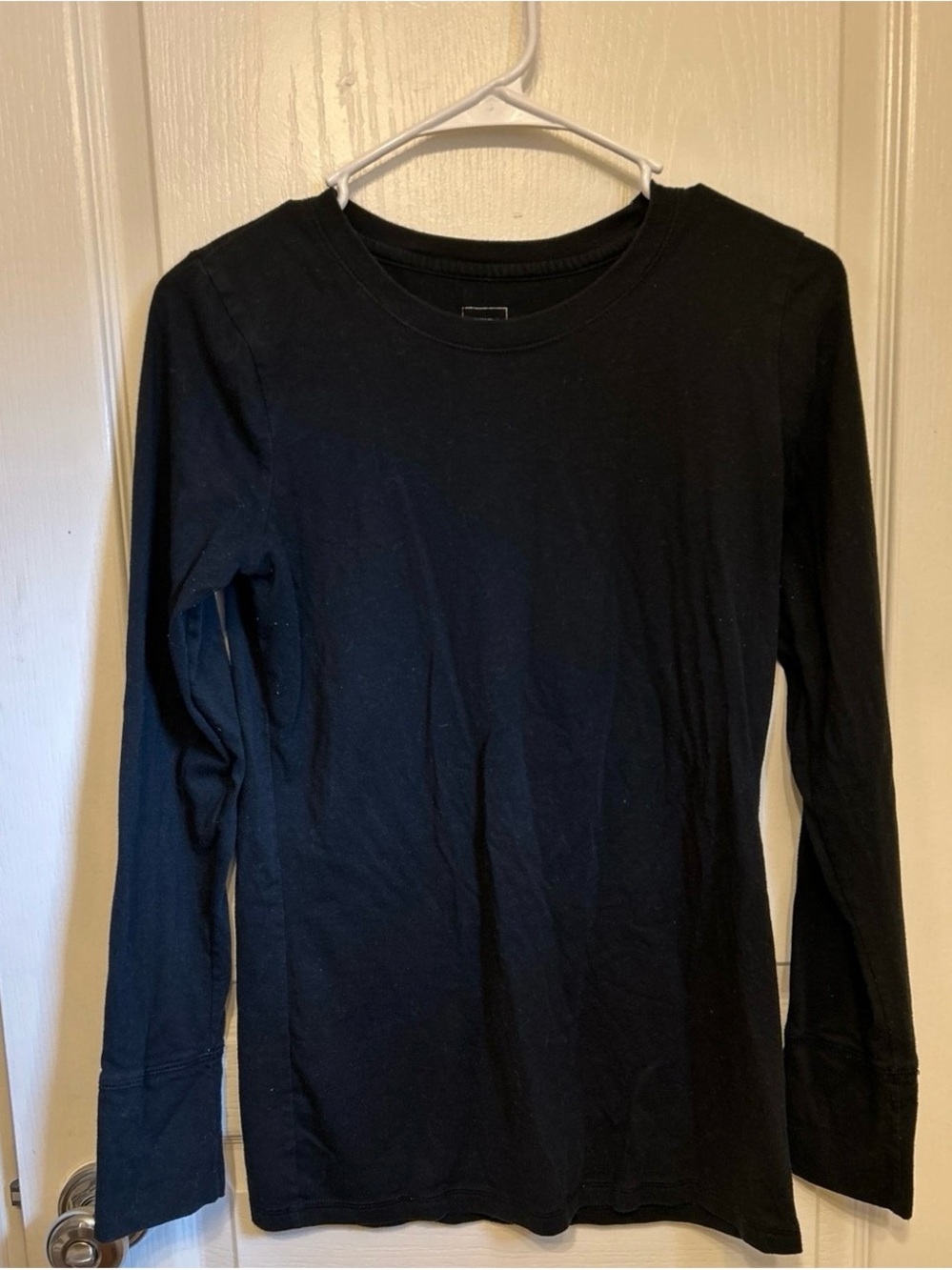 Mossimo Supply Co. Women's Long Sleeve Tee - Black